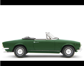 Fiat 124 Sport Spider AS (1438 cc.) 1968 Verde Laudoracing 1:18 Resinemodell (Türen, Motorhaube... nicht zu öffnen!)